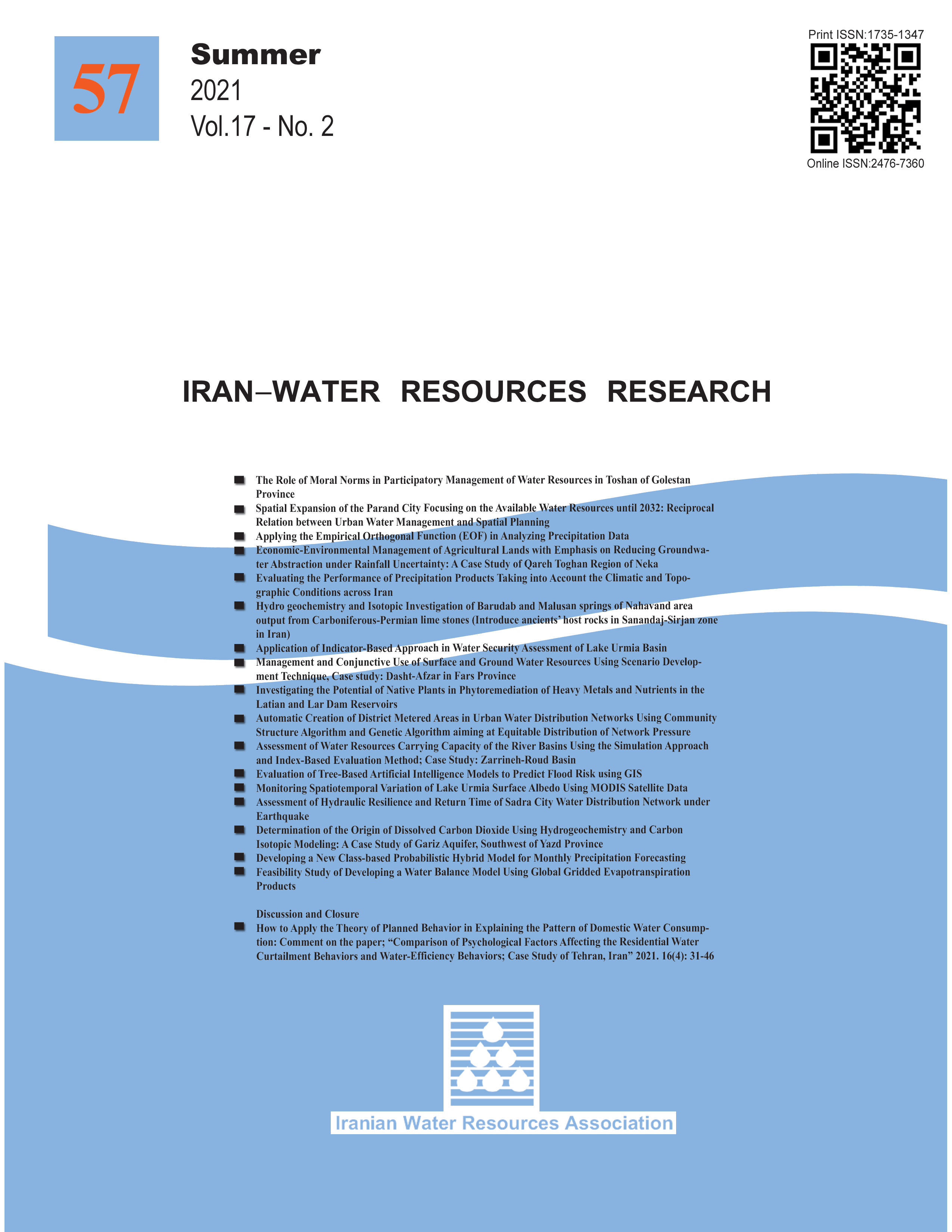 Iran-Water Resources Research